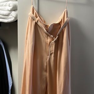 NWOT Ralph Lauren Flowy Peach Pants with Belt